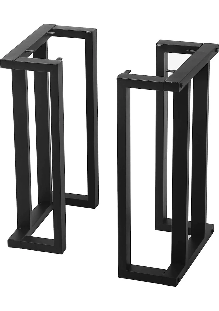 Metal Masa Ayağı Yemek Salon Cafe Mutfak Yemek Masası Metal Masa Ayağı 1 Çift Takım 2 Adet Metal Ayak